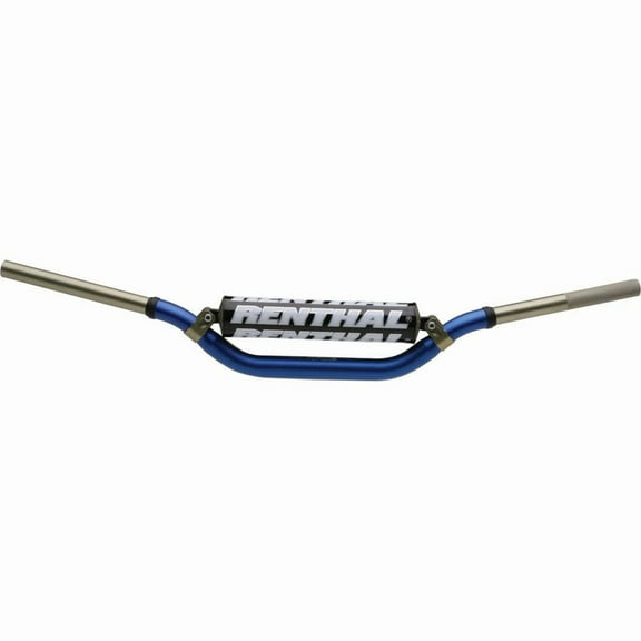 Renthal 999-01-BU-07-184 Twinwall Blue 1-1/8" Aluminum Handlebar