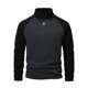 thumbnail image 2 of Seeotter Men Quarter Zip Up Pullover Lightweight Mock Neck Sweatshirt Casual Active Long Sleeve Shirt, 2 of 7