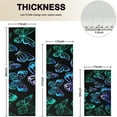 thumbnail image 4 of Blue Green Butterfly Pattern Kitchen Rugs Sets Of 3,Kitchen Runner Rugs Non Skid Washable,Decorative Kitchen Floor Mats for Kitchen,Sink,Laundry,17"x30"+ 17"x47" + 17"x59", 4 of 6