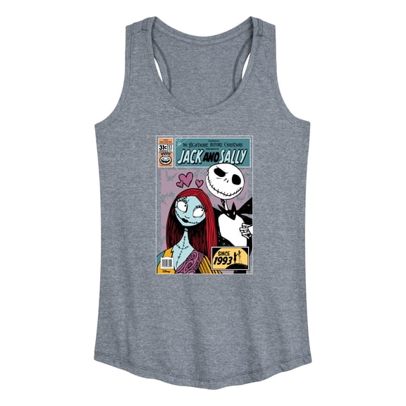 Disney - The Nightmare Before Christmas - Jack & Sally Since 1993 - Women's Racerback Tank Top