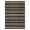 Black/Brown, variant on HIWEAVER Navy 2' x 6' Easy Jute Runner for Kitchen Non Slip Stain Resistant Striped Indoor Outdoor Throw Carpet Non Shedding Modern Geometric Mat for Hallway Outdoor Patio Rug