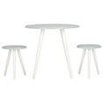 thumbnail image 2 of Safavieh Whitman 31" Round Contemporary Dining Table, Light Gray/White, 2 of 5