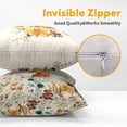 thumbnail image 3 of Spring Flowers Pillow Covers 16x16 Inch Set of 2 Watercolor Floral Spring Summer Outdoor Decorative Throw Pillow Covers Farmhouse Pillow Cases Cotton Linen Cushion Covers for Couch Bed Sofa Home Decor, 3 of 6