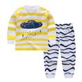 thumbnail image 1 of Koszal Ensemble de Pyjama 2 Pcs Imprimé Animal pour Enfants Garçon Fille Manches Longues Pantalon, 1 of 7