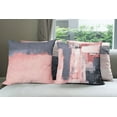 thumbnail image 7 of Ambesonne Throw Pillow Cover 4 Pack, , 16", Purpleblue and Pale Rose, 7 of 7