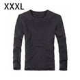 thumbnail image 3 of Jumpingount Ropa interior térmica de manga larga para invierno, camiseta a la moda acolchada para mantener el calor, ropa para el hogar, dormitorio y Ropa interior Gris oscuro XXXL Jumpingount AP013380-05, 3 of 6