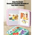 thumbnail image 3 of My First Baby Photo Book with Safe Mirror - Soft Fabric Baby Memory Album Holds 4x6 & 5x7 Photos, Baby Shower Gift for Newborns and Infants, 3 of 7