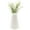 Style 2, variant on White Ceramic Vase Large Opening Glazed Scratch Resistant Thickened Stable Flower Vase for Home Office Kitchen Decor