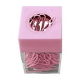 thumbnail image 1 of Adorable Transparent Desktop Paper Clip Dispenser and Desk Supplies Organizer Accessory, 1 of 7