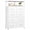 White, variant on GALAXHERO Tall Fabric Dresser with 8 Drawers and Open Shelves, Chest of Drawers with Fabric Drawers, Closet Organizer for Bedroom Hallway Dorm Room, White