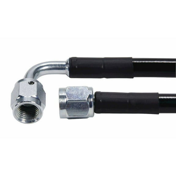 Allstar Performance Coated Line #4 Str to 90 Steel Ends 32in