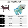 thumbnail image 2 of Winter Coat for Dogs, Cats & Teddy Pets, Warm Hoodie Outfit Soft Coral Fleece Puppy Jacket with Hat, 2 of 7
