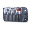 thumbnail image 1 of CSC Spa 12BS-100 Ensemble de Brosses à Cheveux Chèvre - 12 Pcs, 1 of 1