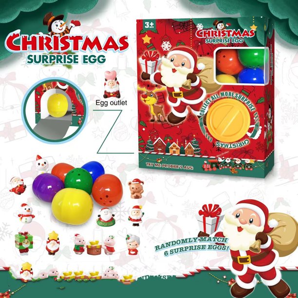 Teissuly Gashapon Machine Toy,surprise Mini Blind Box, Birthday Gift For Boys And Girls, Christmas.interesting Gashapon Machine, 6 Pcs Of Gashapon Randomly Matched Teissuly WER2023112001754