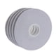 thumbnail image 4 of Ounissouiy Tira adhesiva Cinta de tela Doble cara Soluble en agua Fija Cosido a mano Accesorio de costura temporal Type1, 4 of 6