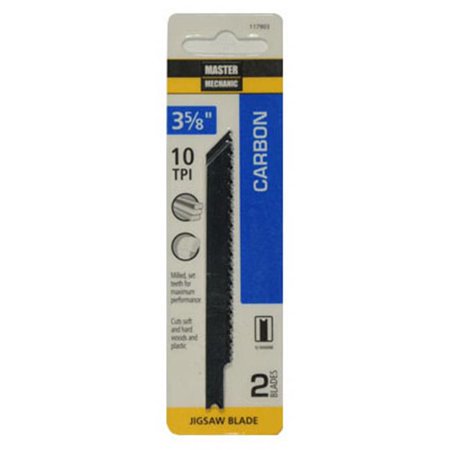 

Disston 117903 3.62 in. 10 Tooth Master Mechanic Jig Saw Blade - 2 Per Pack