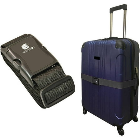 Ballistic Nylon Luggage Sets - Nylon Luggage Strap, Black TR1200BK