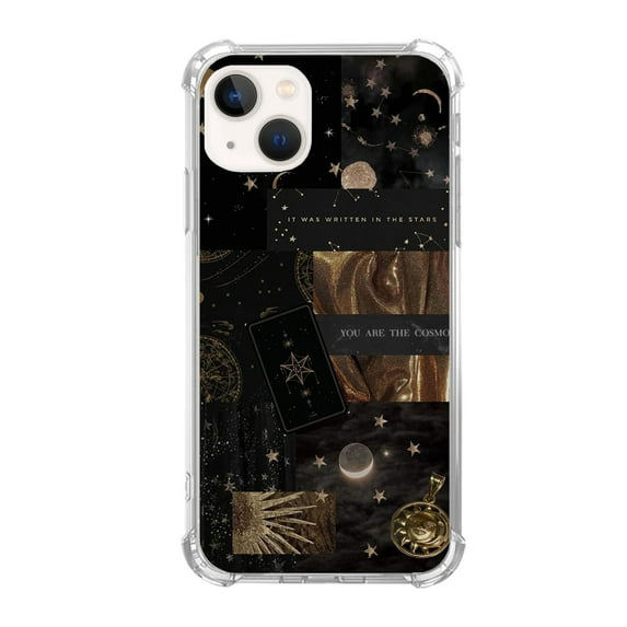 Zodiac Cosmos Case Compatible with iPhone 13,Aesthetic Art Design TPU Full Cover Shock-proof Case