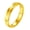 7_Gold, variant on Trendy Multiple Size Cats Eye Rings Fashion Forward Stainless Steel Rings with Ripples Detail for Trendsetters