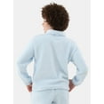 thumbnail image 4 of No Boundaries Half Zip Plush Pullover with Pockets, Women's and Women's Plus, 4 of 11