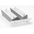 thumbnail image 2 of Inkdotpot Real Silver Foil Thank You For Celebrating The Bride To Be Bridal Shower Tags Favor Hang Paper Tags 50 Pieces, 2 of 6