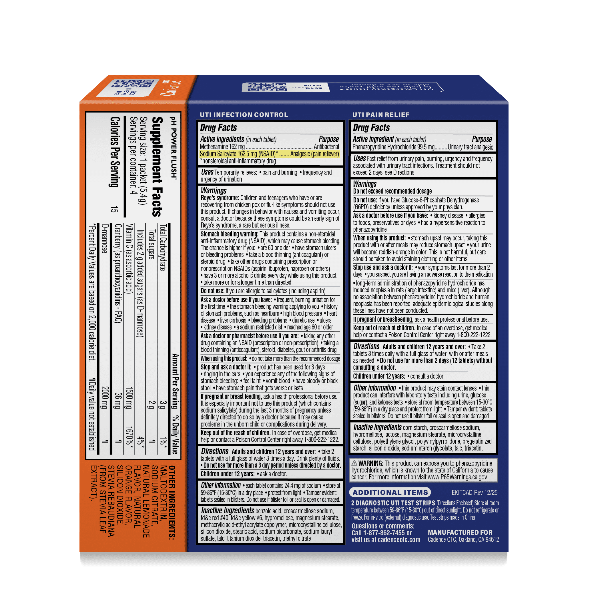 Cadence OTC UTI Emergency Relief Kit