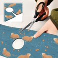 thumbnail image 6 of Yayeee Faucet Mat for Kitchen Sink 30" Diatomite Long Splash Guard Pad, Capybaras Swimming, 6 of 7