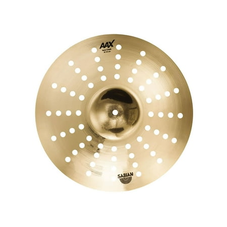 Sabian AAX 16  Aero Crash - Brilliant Combining an AAX X-Plosion raw bell design with an innovative hole pattern  the Sabian Aero Crash provides a perfect balance of frequency and cut – it s a brand new crash cymbal design from Sabian. Each of the 3 available sizes provides its own distinct voice. Features: Incorporates popular Sabian AAX X-Plosion Raw Bell design The ideal balance of frequency and cut! Not an O-Zone  not an effects crash – this is a brand new Crash cymbal from Sabian Protected by Sabian Two-Year Warranty Get your Sabian AAX Aero Crash today at the guaranteed lowest price from Sam Ash Direct with our 45-day return and 60-day price protection policy.