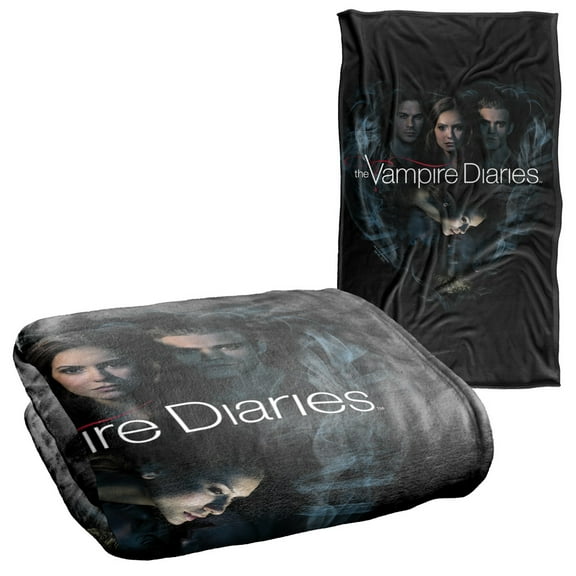 Vampire Diaries Hearts Desire Silky Touch Super Soft Throw Blanket 36" x 58"