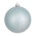 thumbnail image 1 of Vickerman N592032DCV Ornement Boule Percée UV Bleu Bébé, 8 Po., 1 of 3
