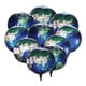 thumbnail image 1 of NuAbesty 10pcs 22 pulgadas Earth Globe Globos esfera Mapa del mundo Foil Globos Planet Globos para bodas de cumpleaños Fiestas, 1 of 5