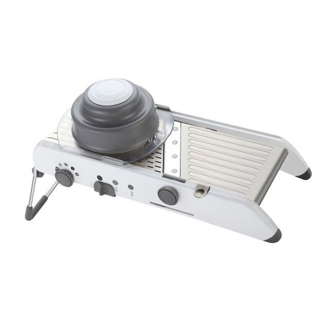 Miangastore Food Slicer Swift Grater Adjustable Stainless Steel Multi-function Vegetable Cheese Cutting Machine Chopper Shredder Mill with 3 Interchanging Ultra Barrel Drums