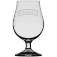 thumbnail image 1 of United States Army 75th Ranger Tab Etched Glencairn Crystal Iona Beer Glass, 1 of 1