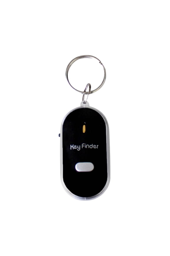 Whistle Keychain Finder, Portable Car Keys Anti-Lost Device, LED Alarm Key Finder, Suitable for Elderly Children Adults