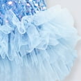 thumbnail image 4 of UAYOTSE Girls Sequin Dress A Line Sparkly Sleeveless Wedding Gown Party Dresses For Girls,Sizes 6-7 Years, 4 of 7