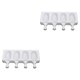 thumbnail image 1 of Injueey Molde de silicona para helados, reutilizable, antiadherente, Flexible, 4 rejillas, resistente al calor, para hacer palitos de hielo en la cocina, Type1 NO1 Injueey CBP090315, 1 of 5