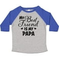 thumbnail image 3 of Inktastic My Best Friend is My Papa with Hearts Boys or Girls Toddler T-Shirt, 3 of 5