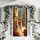 thumbnail image 5 of Decoraciones de Navidad Interior 35 X 71 Pulgadas Marco de Puerta de Navidad - Patrón de Santa Claus - Decoración de Puerta de Navidad - Decoración de Fiesta Del Festival, 5 of 6