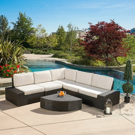 Zora Outdoor 6 Piece Sofa Conversation Set