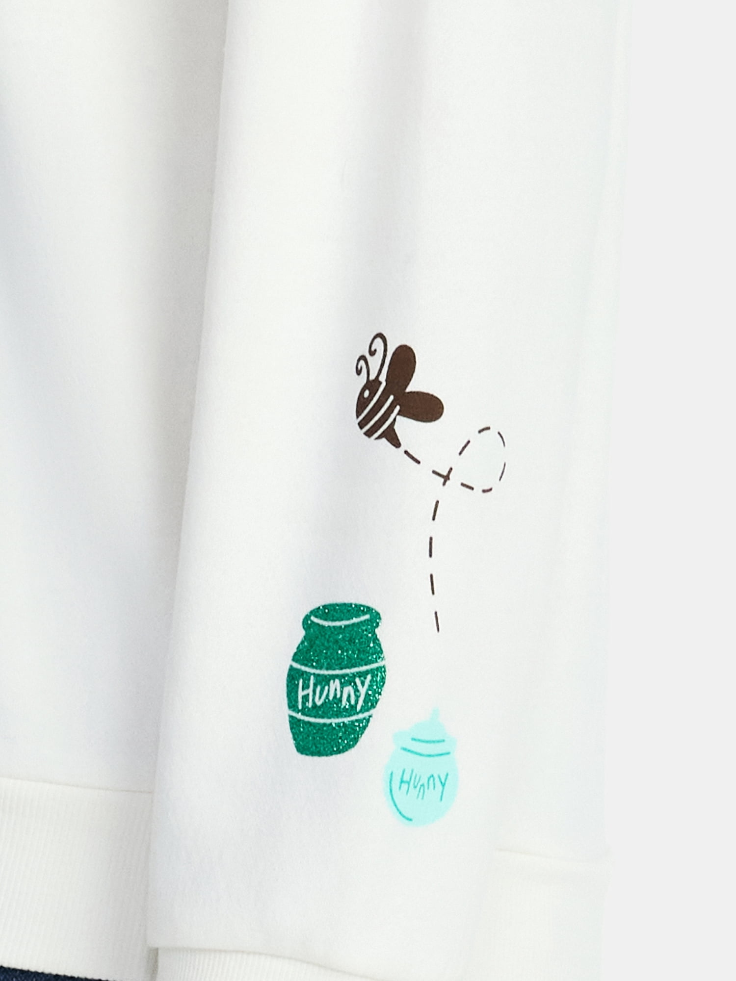 Winnie the Pooh Women's St. Patrick's Day Graphic Sweatshirt with Long Sleeves, Sizes XXS-XXL