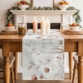 thumbnail image 2 of Table Runner 70 Inches Long for Kitchen Dining, Brown Red Spring Floral Dresser Scarf Farmhouse, Dining Table Decorations for Wedding/Parties, Summer Flowers Botanical Elegant 13 x 70 In, 2 of 8