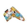 thumbnail image 3 of LOVIVER Golf Mallet Putter Head Cover Golf Putter Headcover Protection Lightweight Cute Cats Pattern Sleeve for Golf Games L Shape, 3 of 8