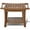 Walnut, variant on Bambloom Shower Bench,Waterproof Shower Stool,Bamboo Shower Chair with Shelves,Black