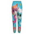 thumbnail image 6 of Super Kitties Women's Lounge Joggers Sweatpants Athletic Yoga Pants with Pockets, 6 of 8