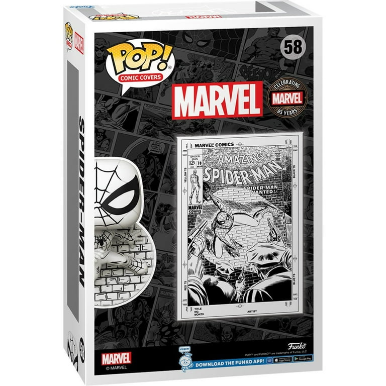 Marvel's 85th Spider-Man Funko Pop! Comic Cover Figure - Walmart.com