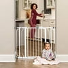Regalo Easy Step Extra Wide Baby Gate, Includes 4-Inch and 4-Inch Extension Kits, 4 Pack of Pressure Mounts Kit and 4 Pack of Wall Mount Kit