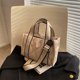 thumbnail image 5 of Bolsa cruzados de moda de mensajero acolchado de algodón Cremallera portátil de color Hit Tmvgtek Para Estrenar, 5 of 9