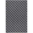 thumbnail image 2 of Addison Rugs Dream Shag Premium Machine Washable Transitional Lattice Black Rectangle Rug, 9' x 12', 2 of 8