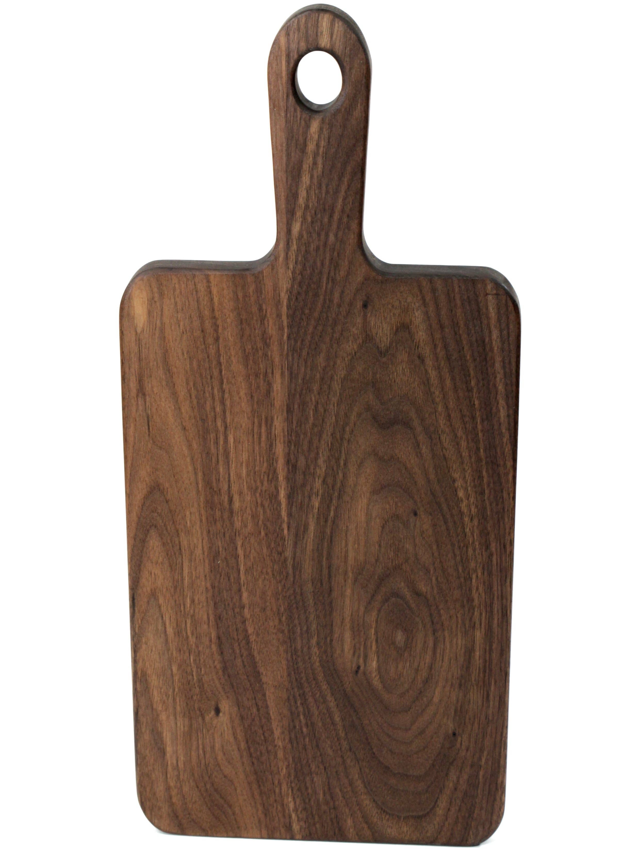 Refine Walnut Cutting Board with Handle and Made in USA