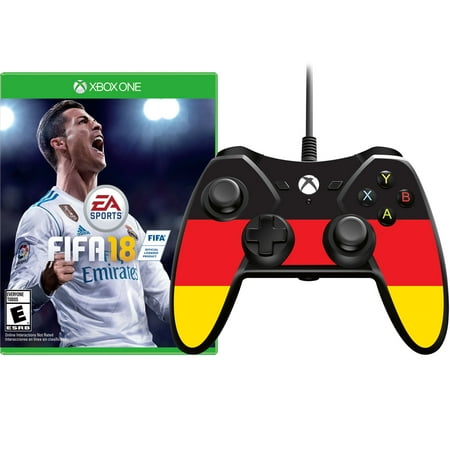 FIFA 18 and Germany Skin Controller Bundle, Electronic Arts, Xbox One,